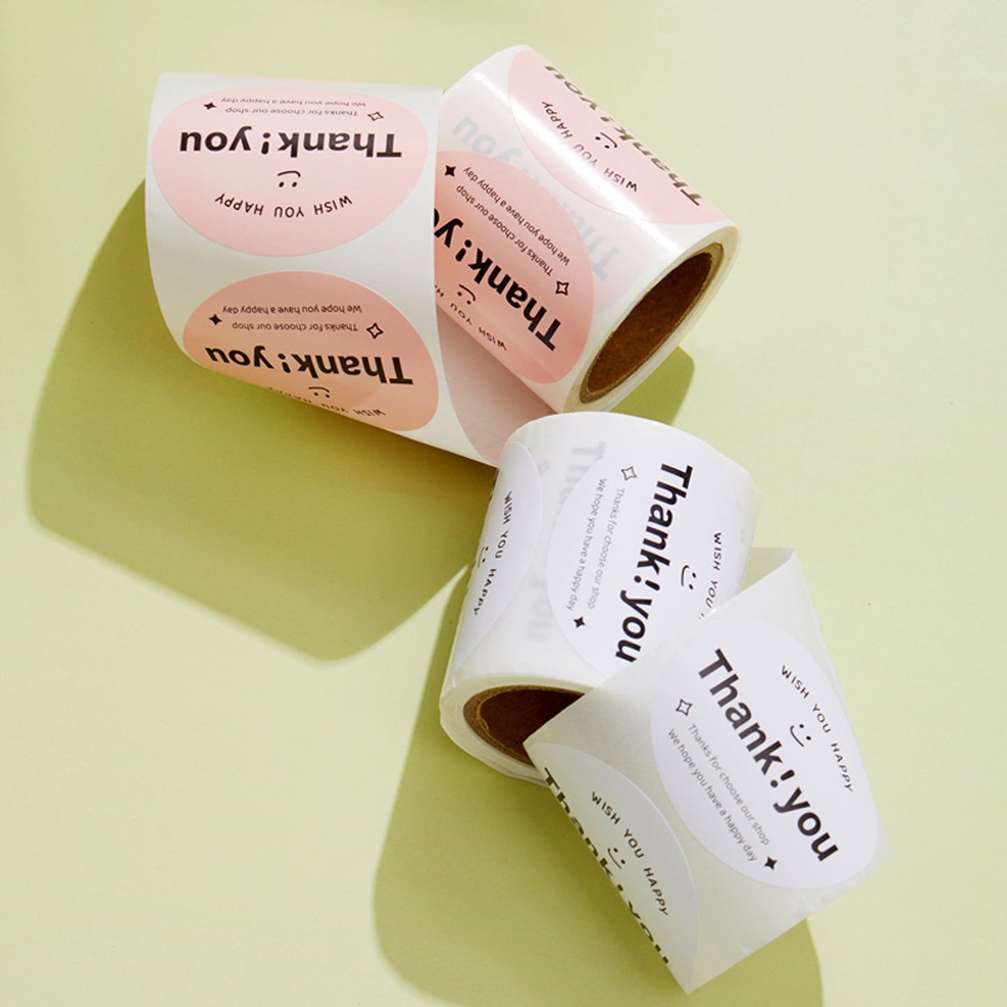 Custom Coated Sticker Rolls