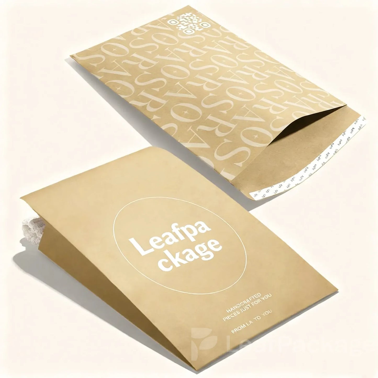 Custom Kraft Paper Gusset Mailer Bag