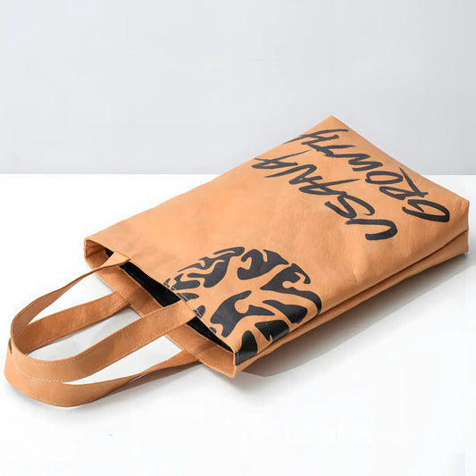 Custom Vertical Tyvek Tote Bag