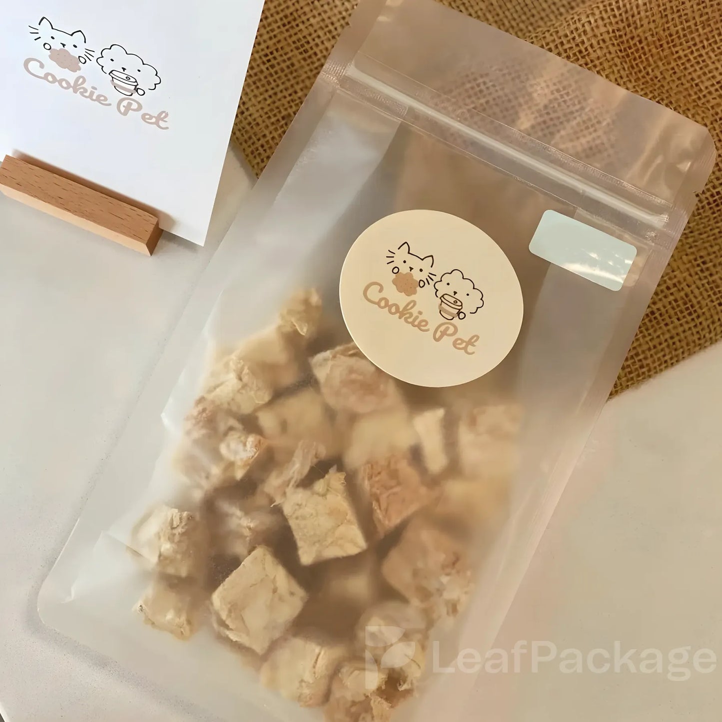 Custom Freeze-Dried Pet Treat Packaging Bags