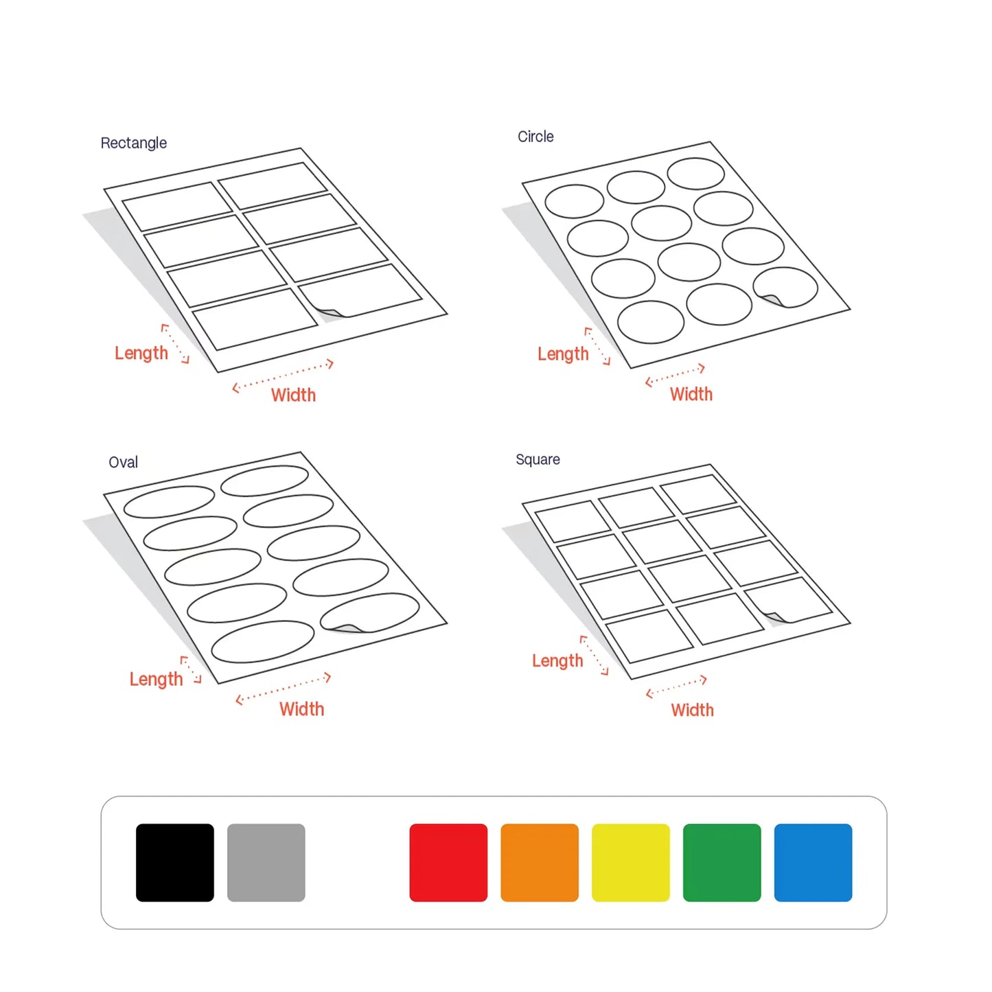 Custom Wood Texture Stickers