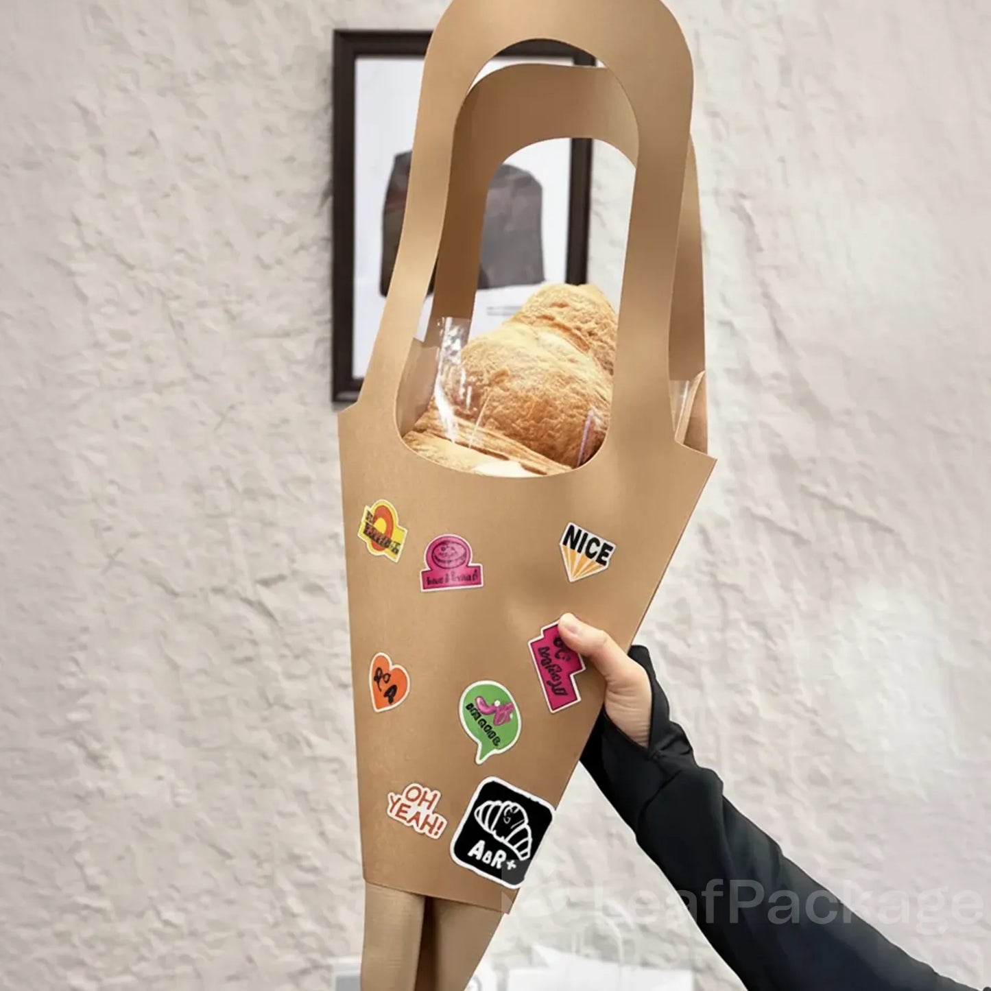 Custom Kraft Paper Bag for Pastry