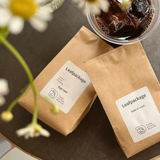 Custom Kraft Paper Coffee Ziplock Bags