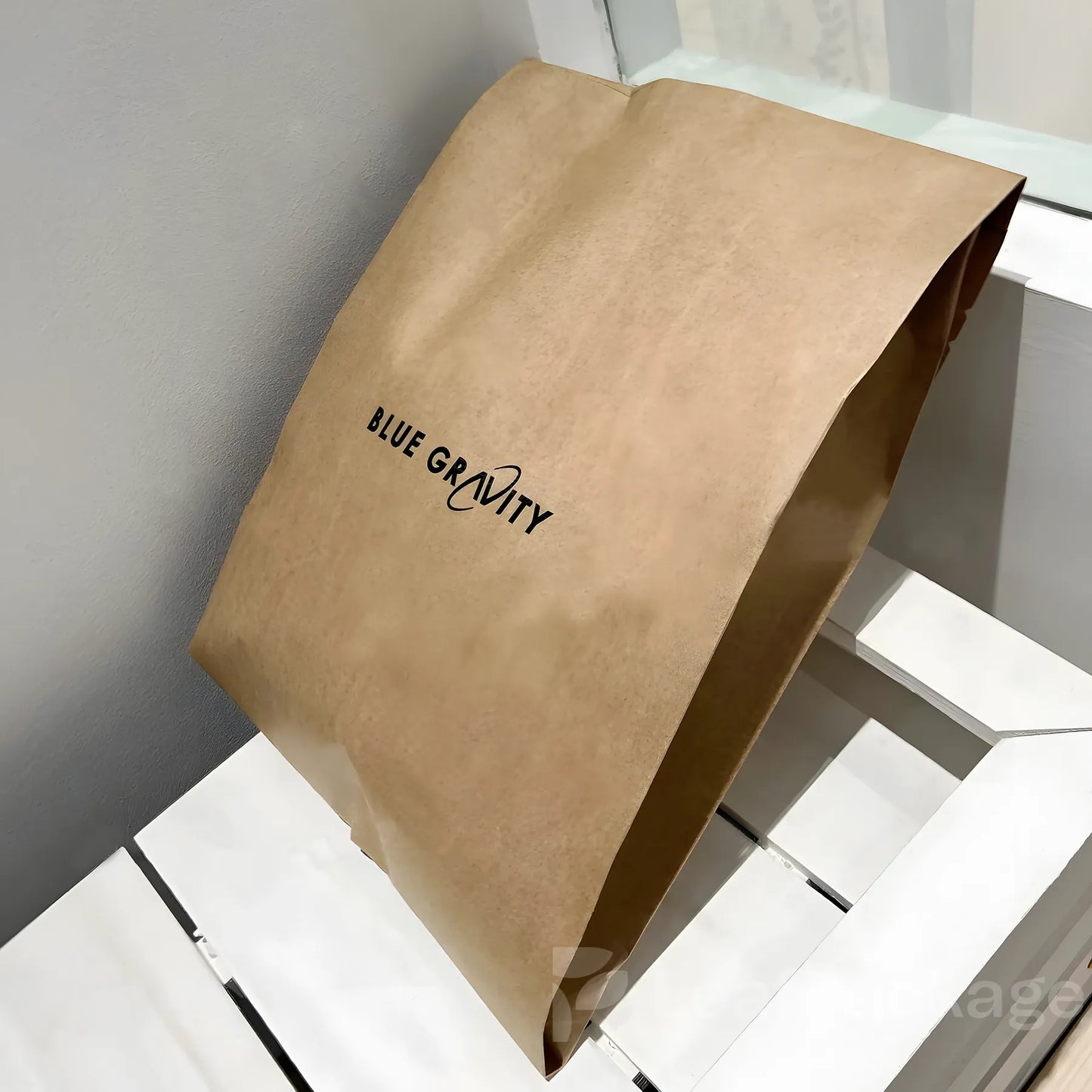 Custom Kraft Paper Gusset Mailer Bag