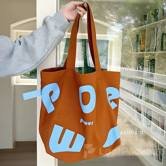 Custom Bubble Cotton Tote Bag