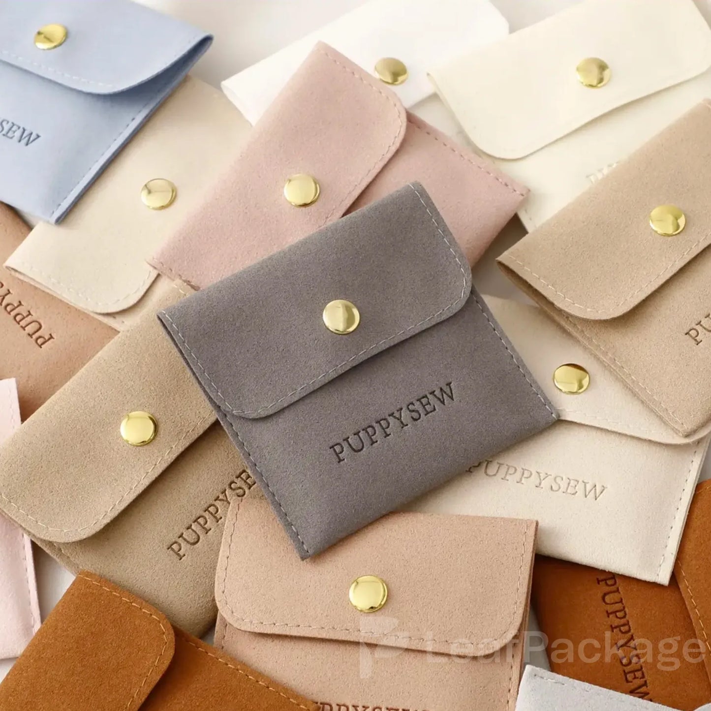 Custom Microfiber Jewelry Pouch