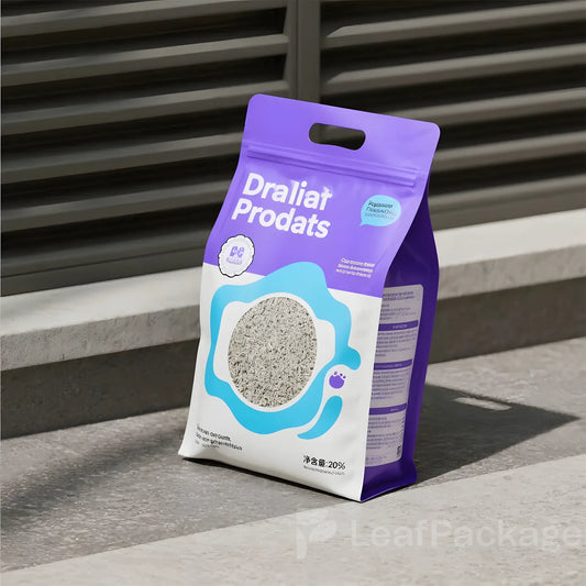 Custom Cat Litter Packaging Bags
