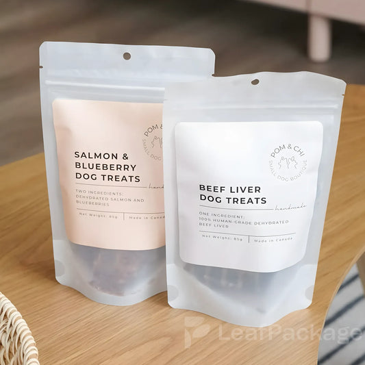 Custom Freeze-Dried Pet Treat Packaging Bags