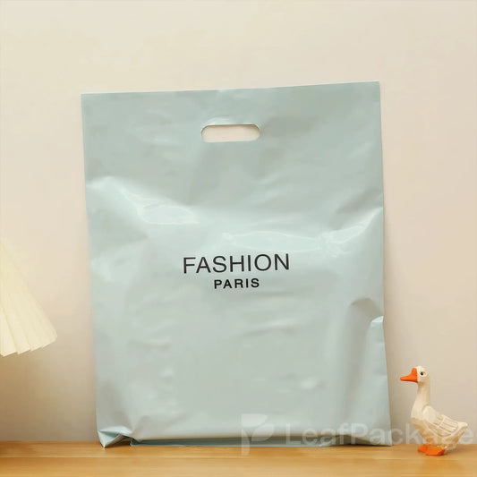 Custom Plastic Die Cut Handle Bag