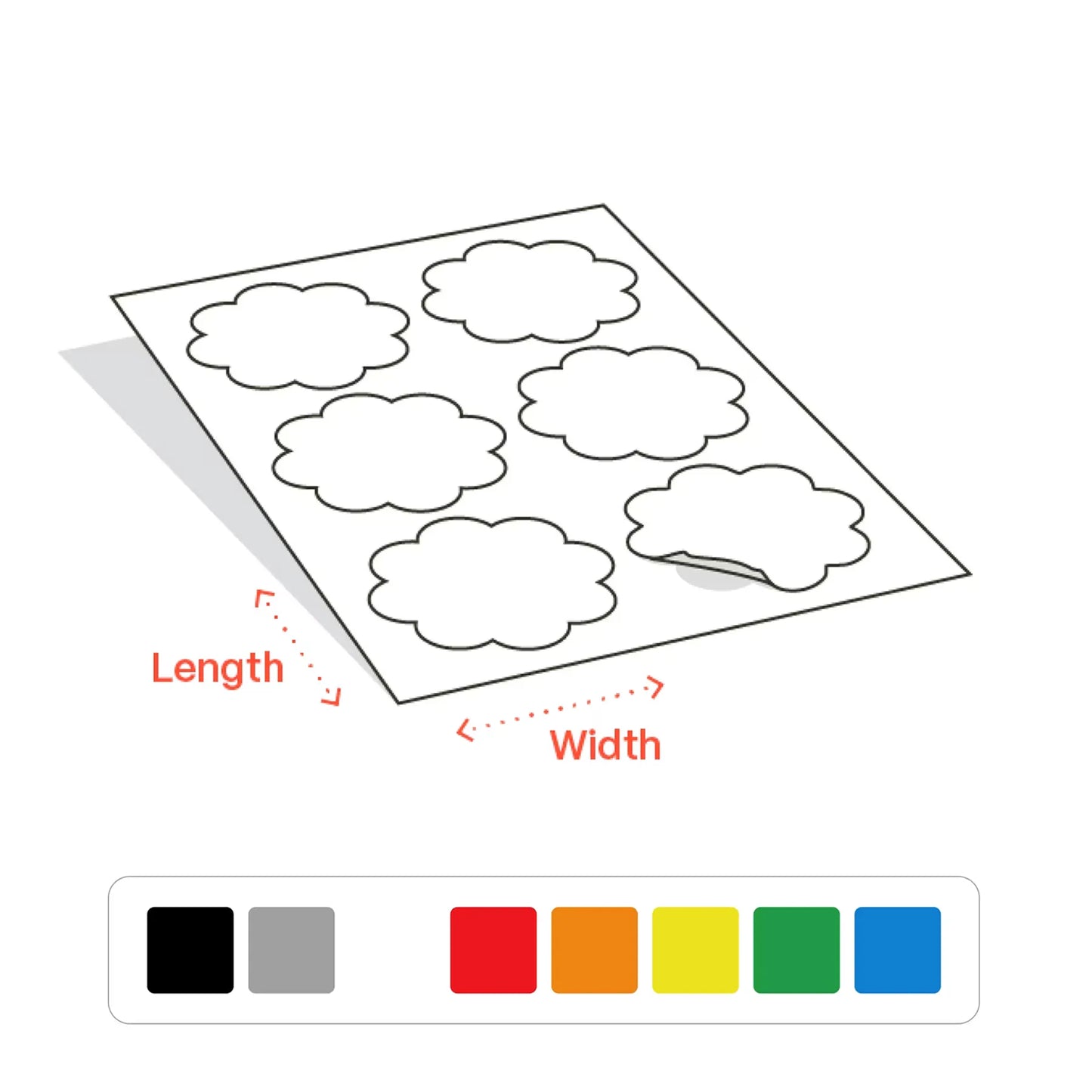 Custom Die Cut Sticker Sheets