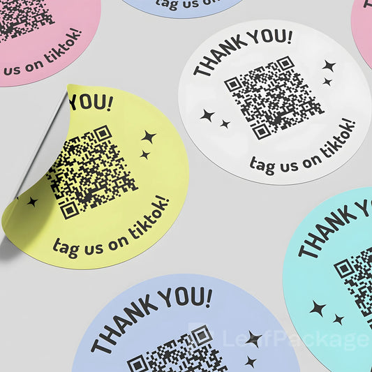 Premium Custom QR Code Security Labels