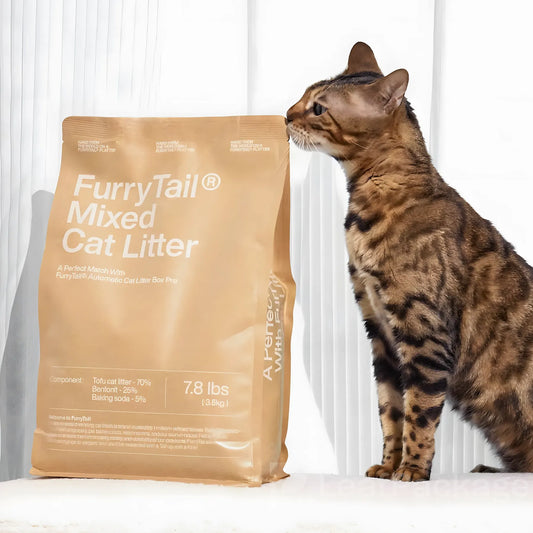 Custom Kraft Paper Cat Litter Packaging Bags
