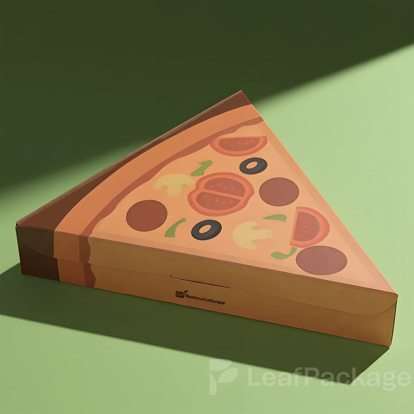 Custom Triangle Pizza Boxes for Slices