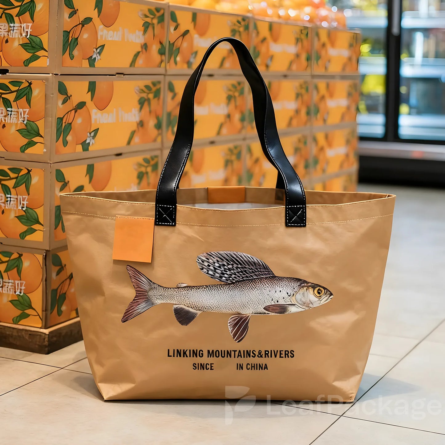 Custom Recyclable PP Tote Bags
