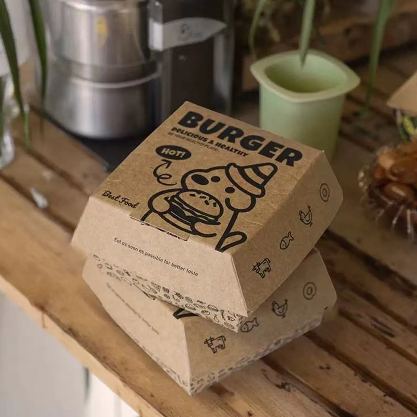 Custom Printed Burger Boxes