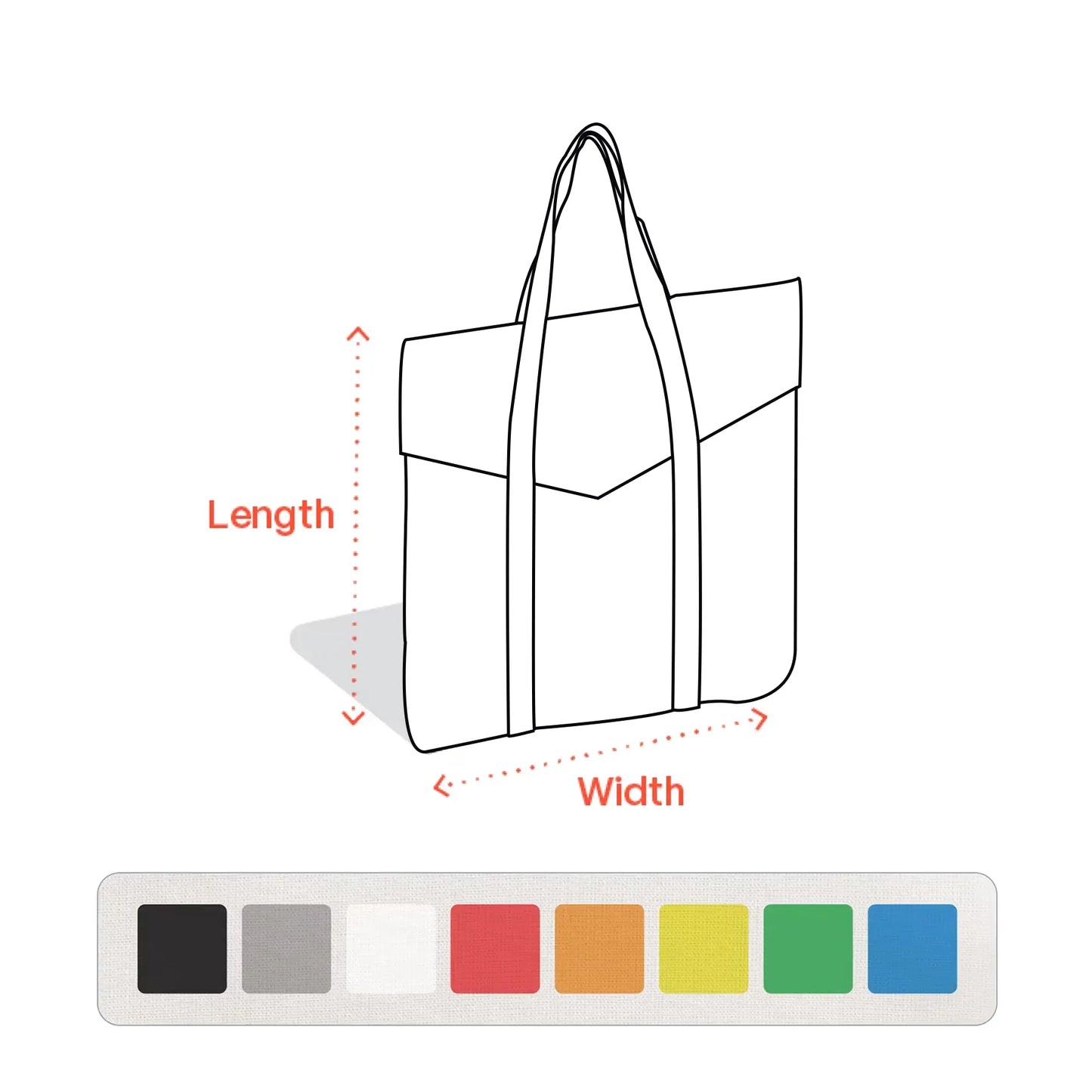 Custom Tyvek Laptop Bag