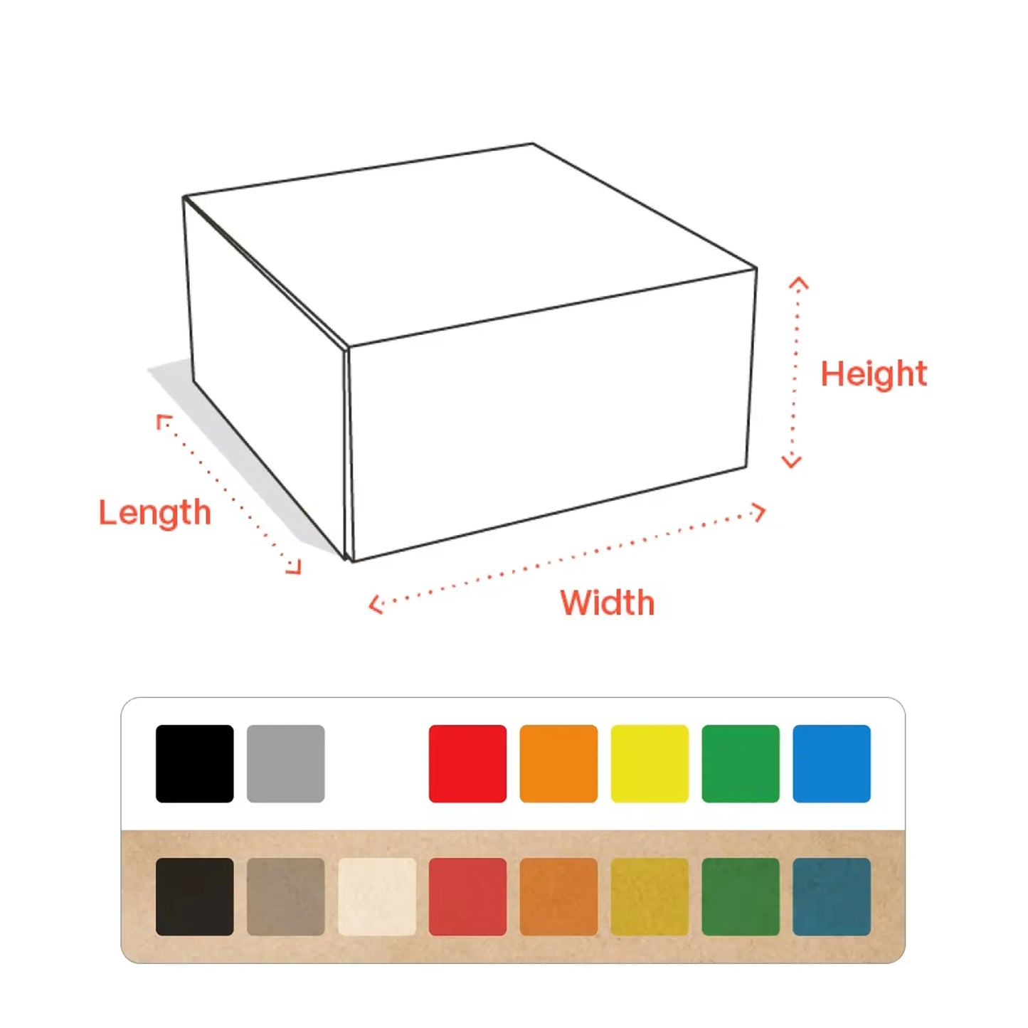 Personalized Cake Packaging