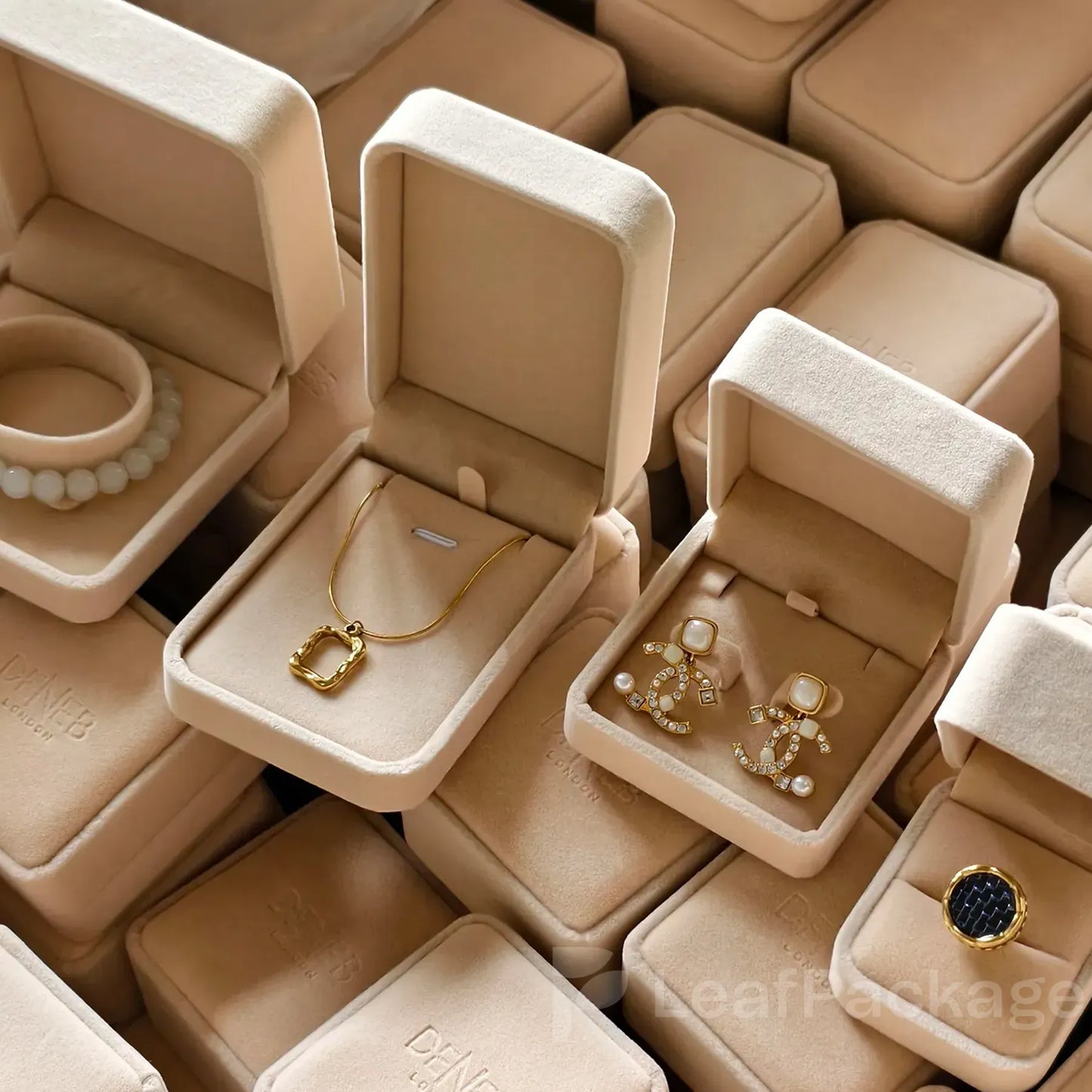 Custom Velvet Jewelry Box