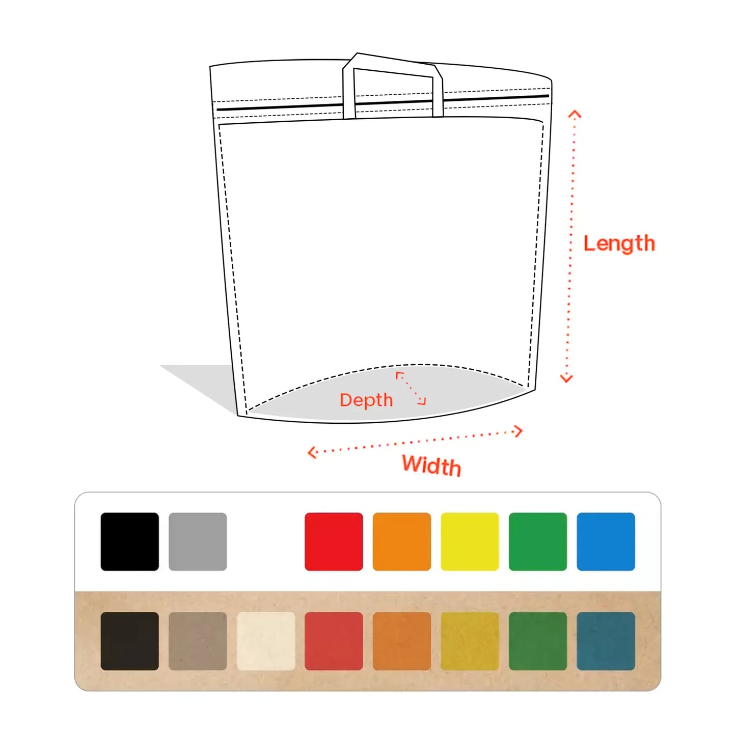 Custom Kraft Paper Envelope Mailer Bag