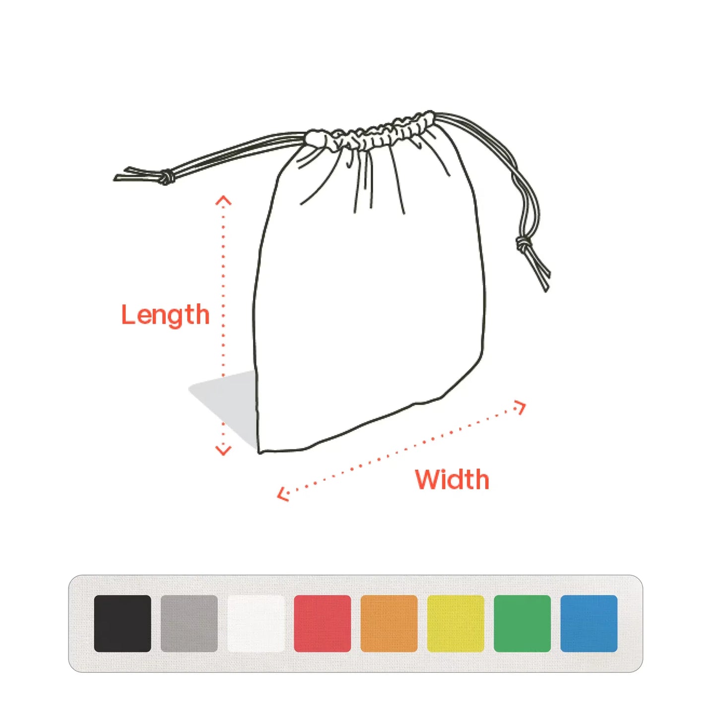 Custom Drawstring Jewelry Bags