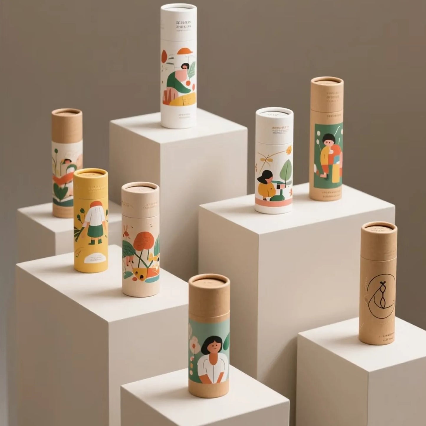 Custom Paper Canisters