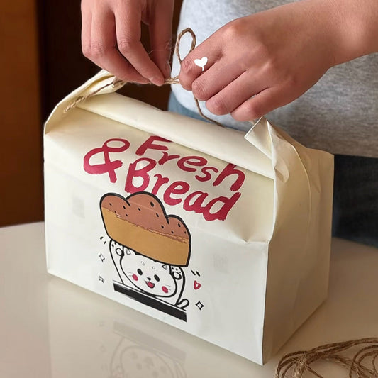 Custom Cake Bags with Jute Handles