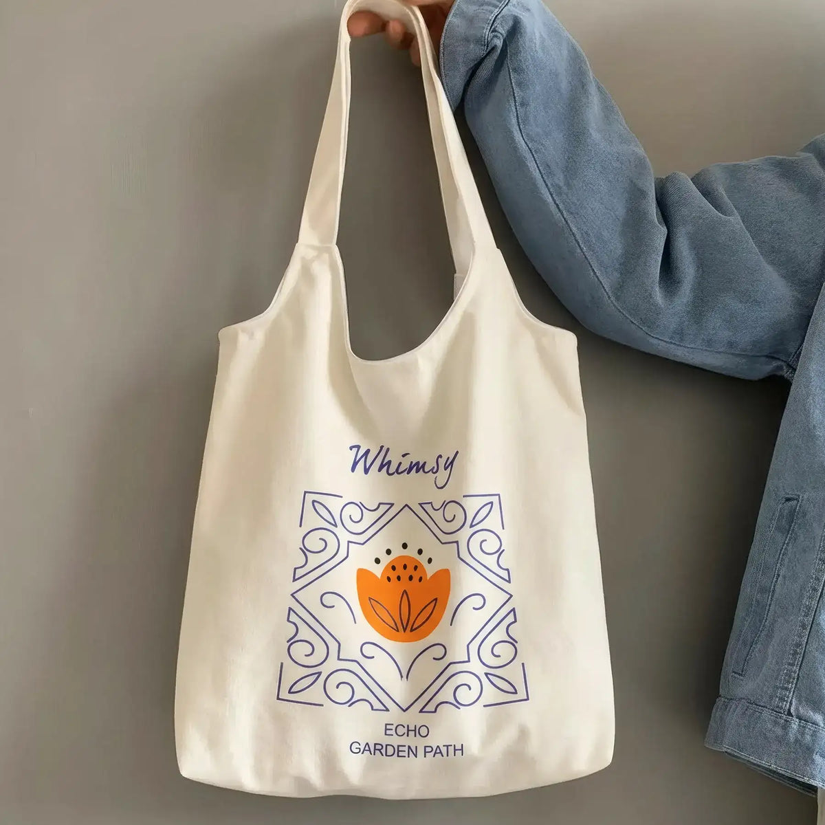Custom canvas tote bags for small business retail and event packaging