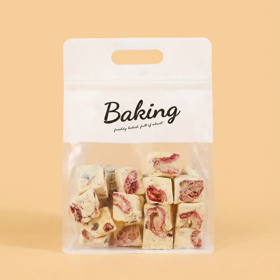 Clear handle bakery bags for Halloween treat packaging