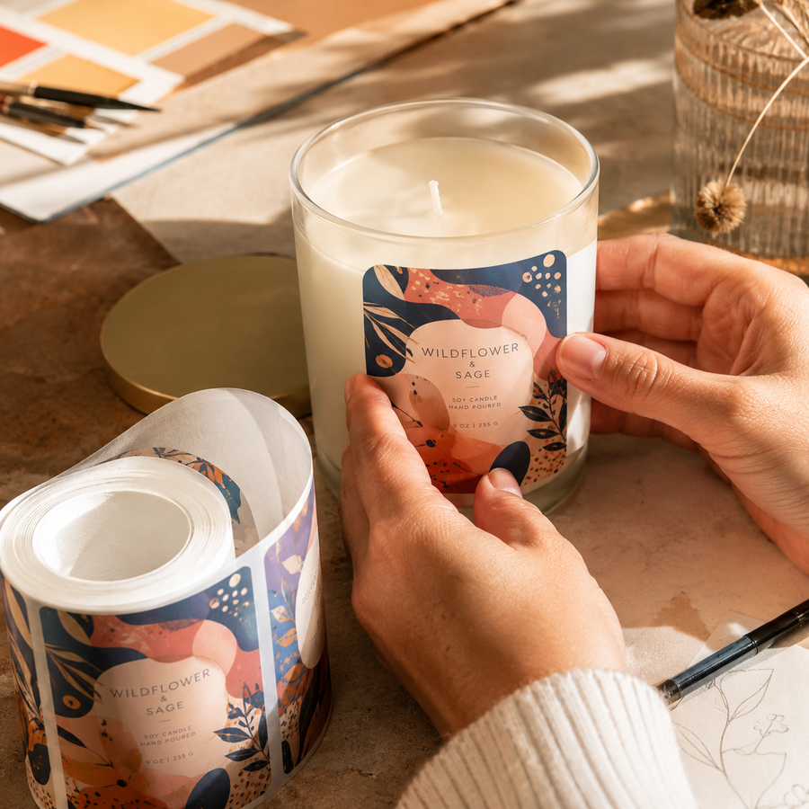 Low-MOQ Custom Stickers and Labels: How Small Brands Can Upgrade Blank Packaging Without Overordering