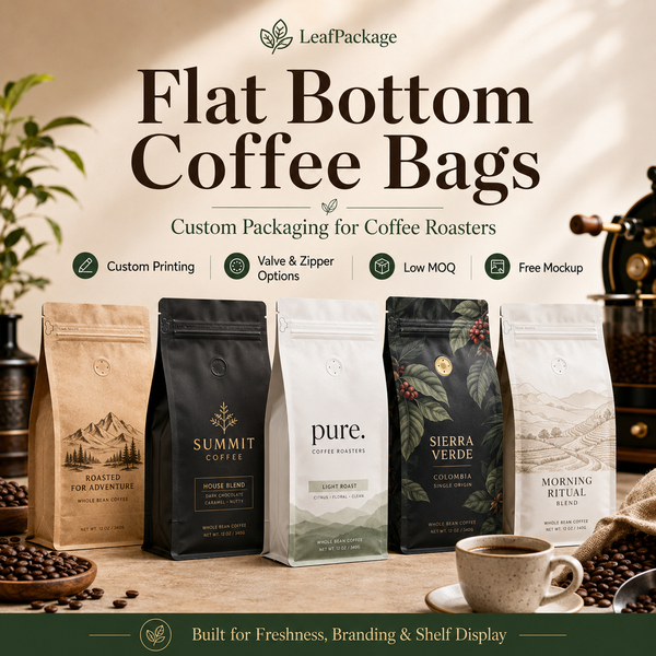 Flat Bottom Coffee Bags Collection