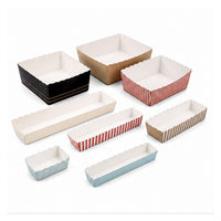 Deep and long paper bottom tray styles group