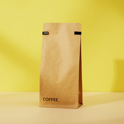 Custom Kraft Tin Tie Coffee Bags