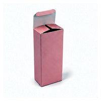 Pink tall tubular food carton