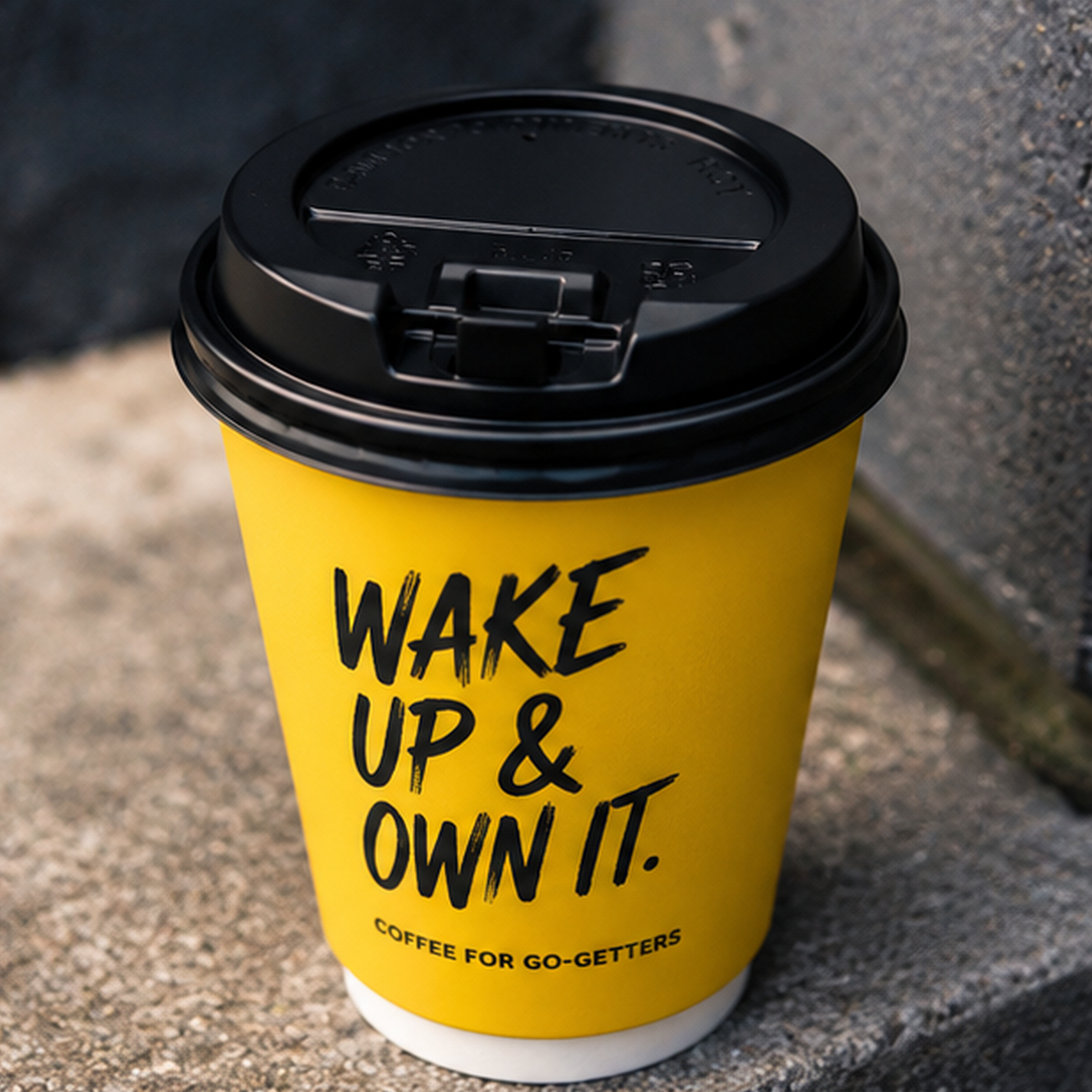 16oz Custom Recyclable Paper Coffee Cups