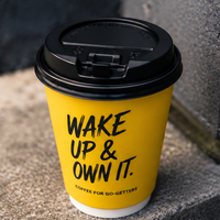 16oz Custom Recyclable Paper Coffee Cups