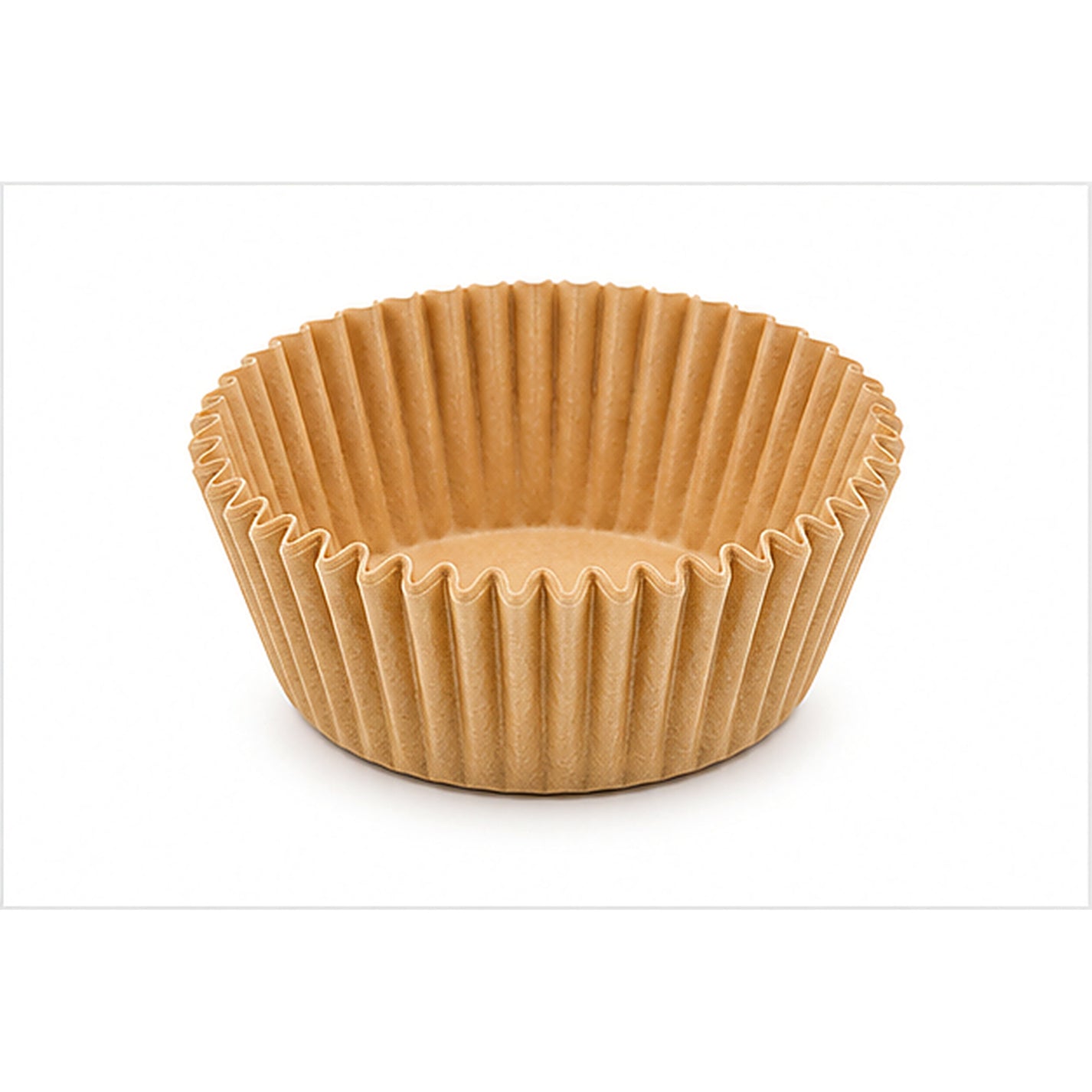 Natural kraft greaseproof paper baking cup