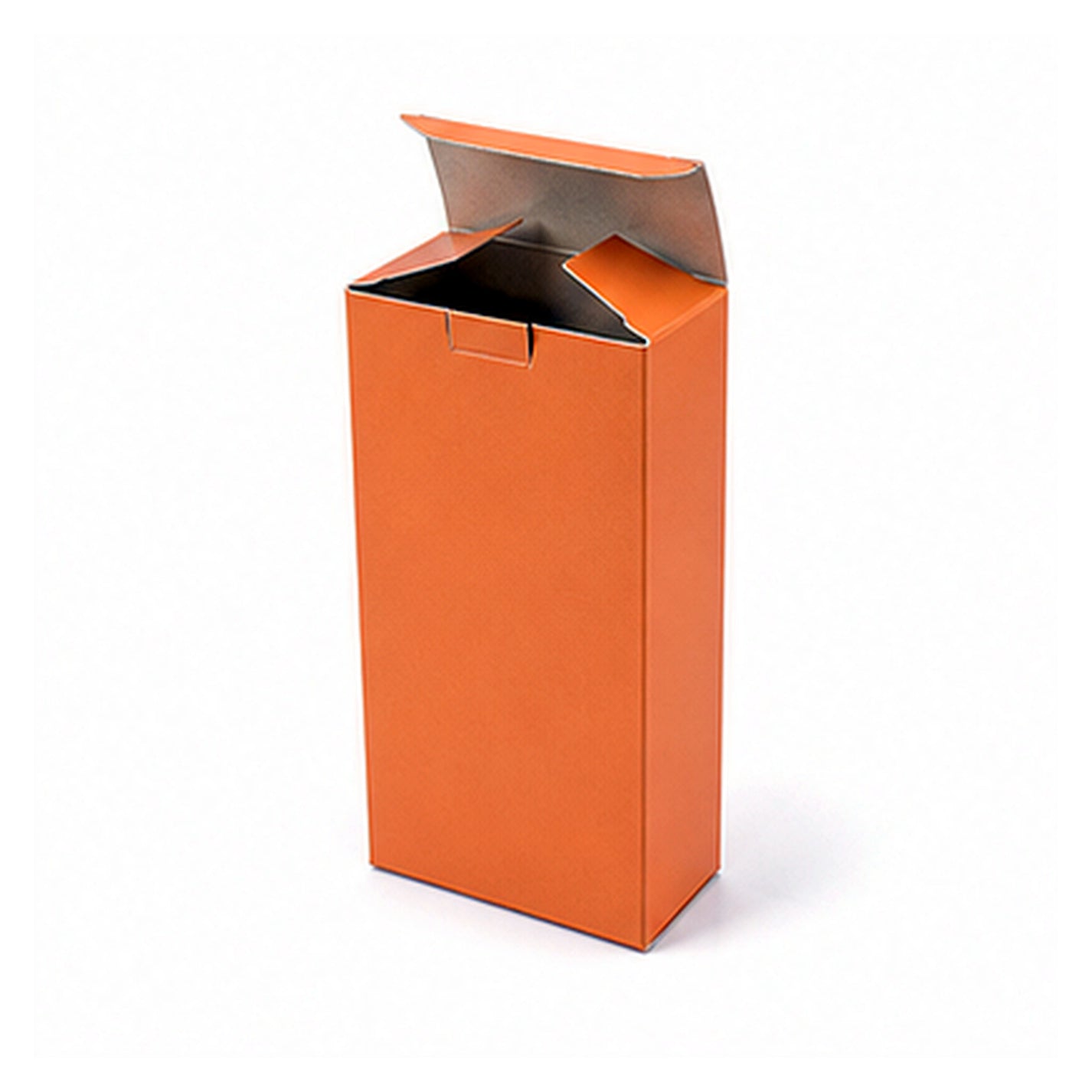 Orange locking top snack carton