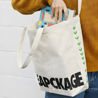 Custom Canvas Tote Bags with Flat Bottom