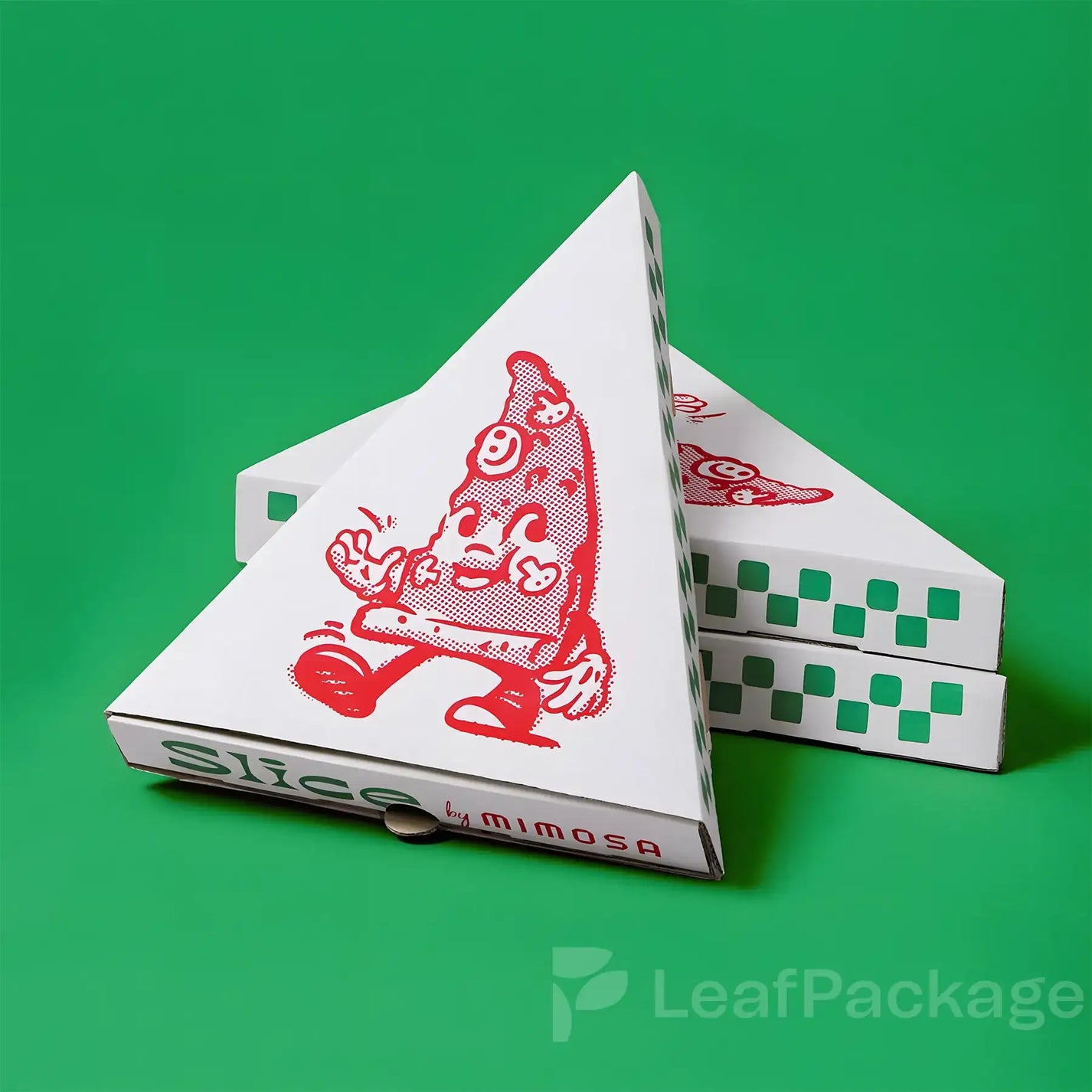 Custom Triangle Pizza Boxes for Slices
