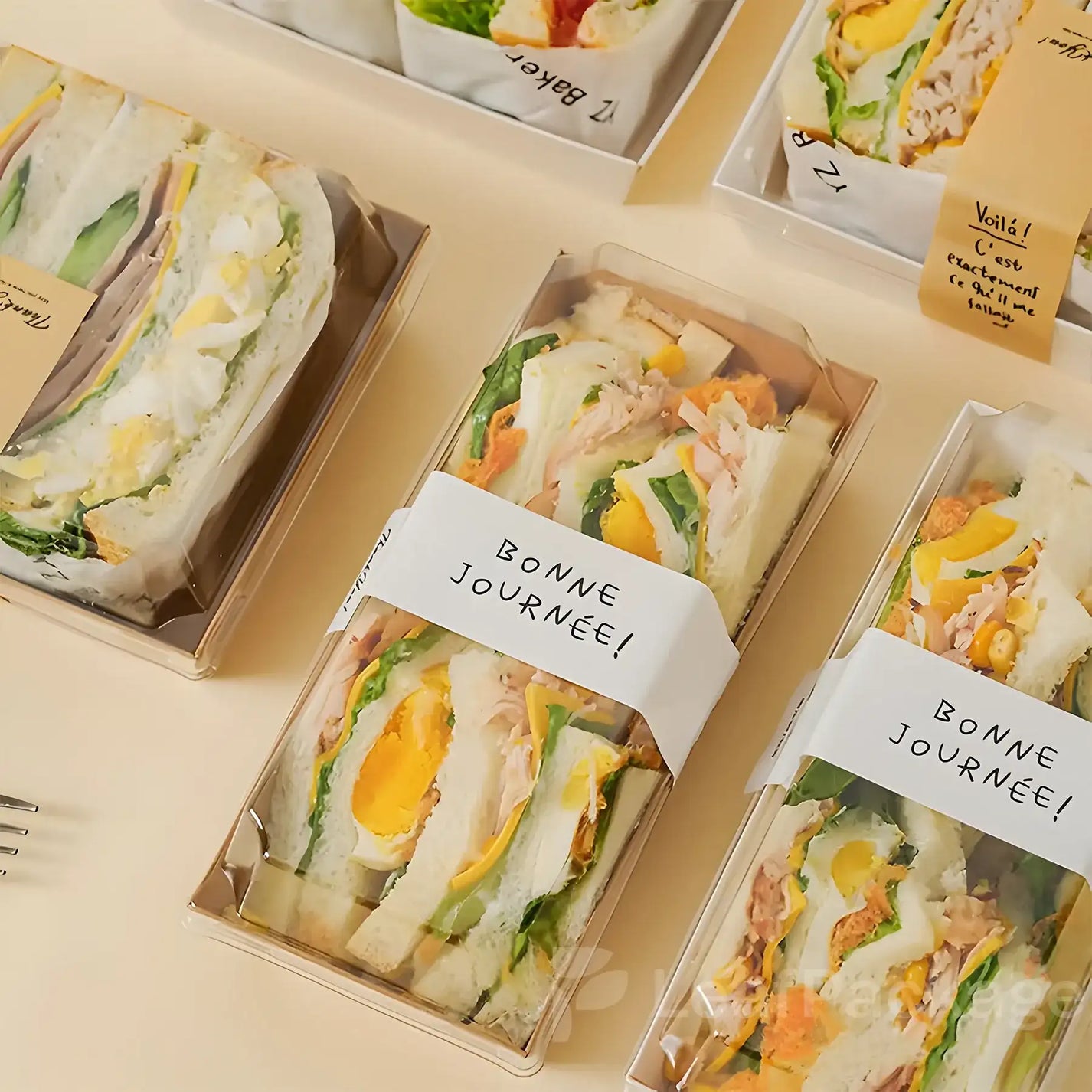 Custom Bakery Boxes with Clear Lid