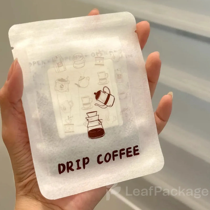 Custom Tissue Paper Drip Coffee Bag