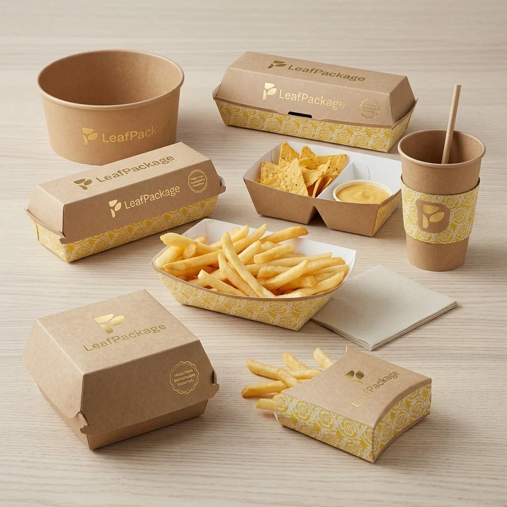 Custom Paper Food Trays