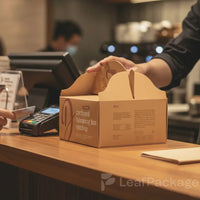 Custom Takeout Boxes with Handles
