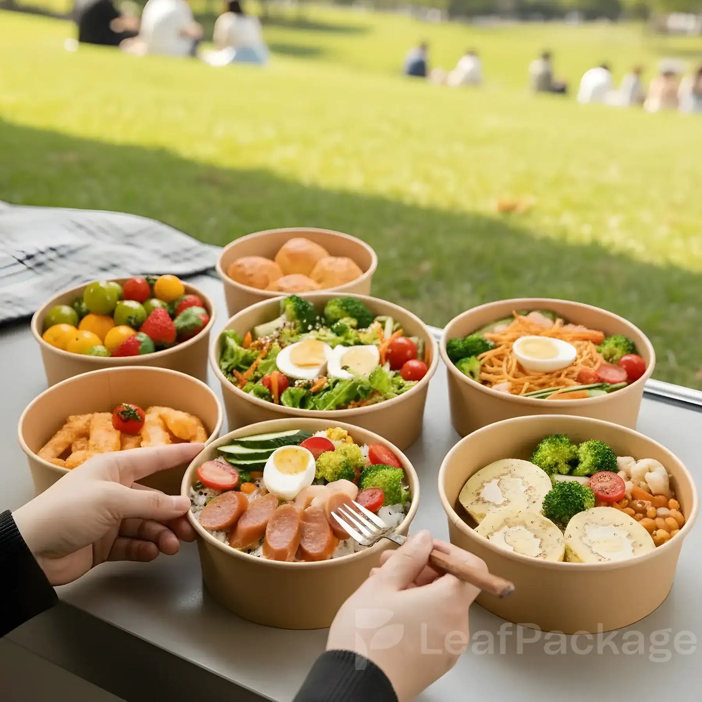 Custom Paper Bowls