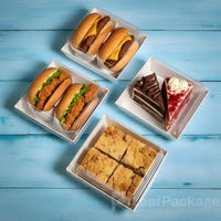 Custom Bakery Boxes with Clear Lid