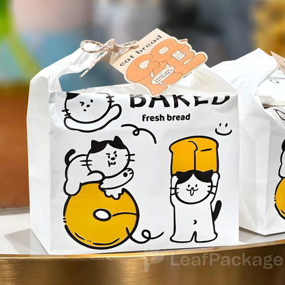 Custom Cake Bags with Jute Handles