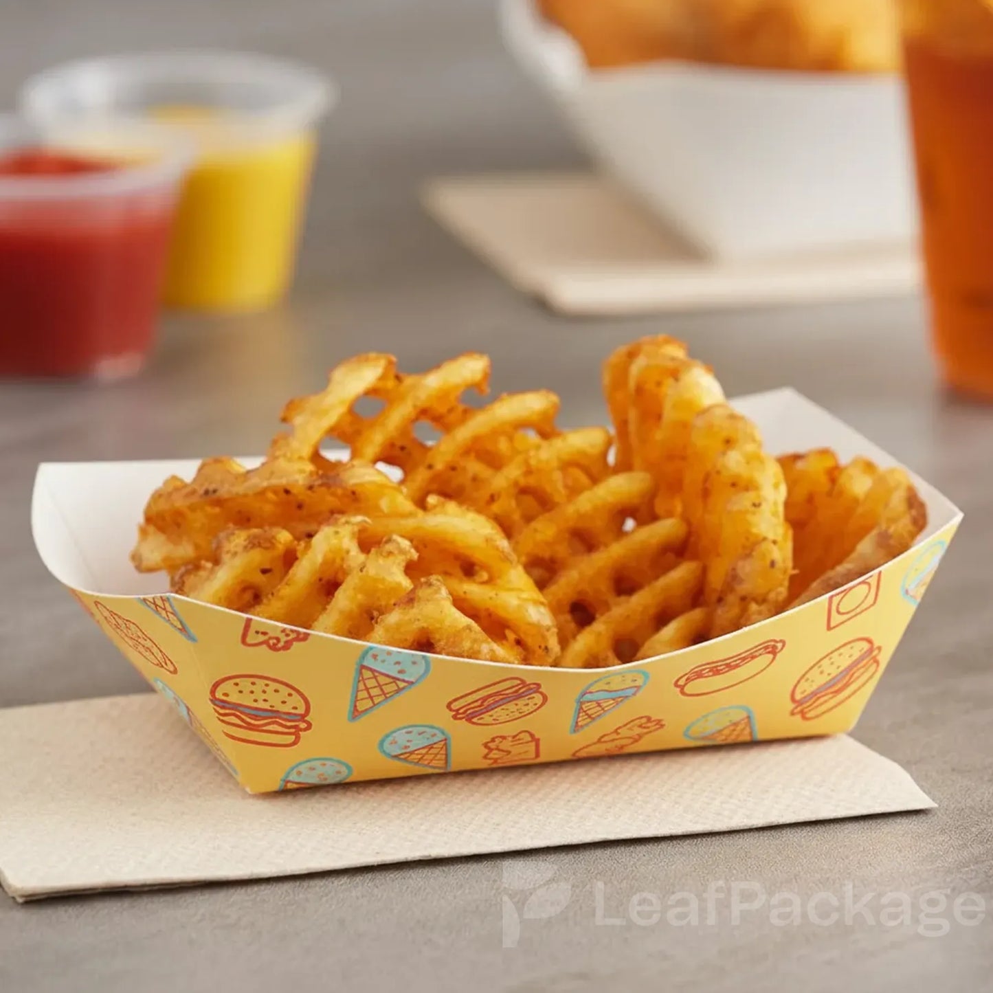 Custom Paper Food Trays