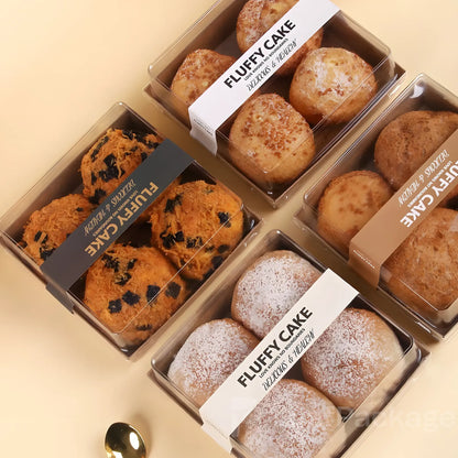 Custom Bakery Boxes with Clear Lid
