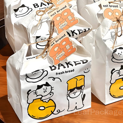 Custom Cake Bags with Jute Handles