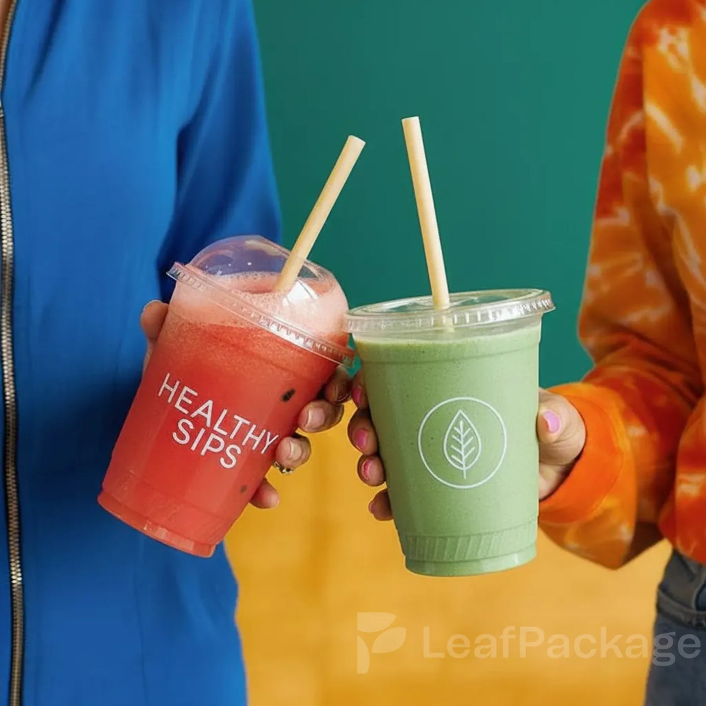 Custom Clear Plastic Cups with Logo